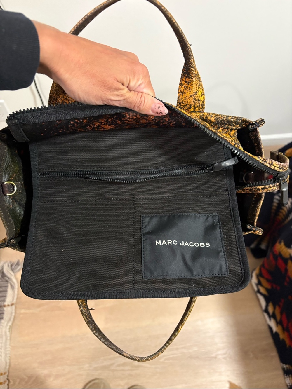Medium Marc Jacobs Customized The Tote Bag with Ocean Sunset 🌅 - Picture 9 of 10